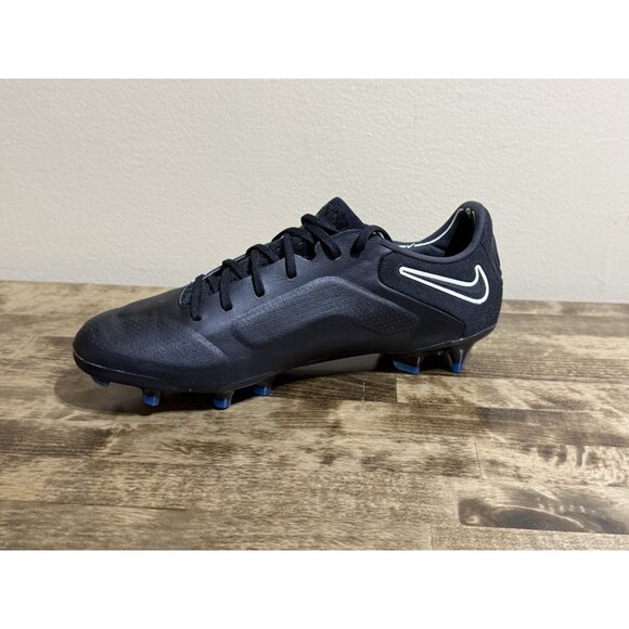Nike Tiempo Legend 9 Elite FG | Black • Blue | Multi Sizes | CZ8482-001 - Picture 5 of 11